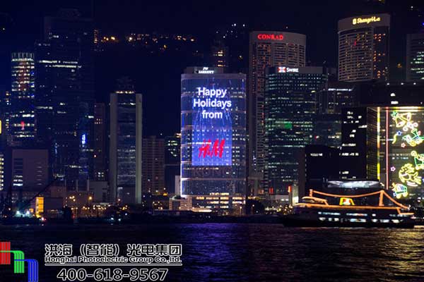 LED光電幕墻，讓您的建筑動起來！洪海LED動感天幕